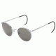 Randolph P-3 Bright Chrome Frame, Gray PC Lens, Bright Chrome Frame, 49/23MM P3P3741