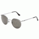 Randolph P-3 Bright Chrome Frame, Gray Polarized PC Lens, Bright Chrome Frame, 49/23MM P3P3434-PC