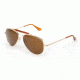 Randolph Sportsman Bifocal Prescription Sunglasses, 23K Gold Frame, SP11412BI