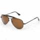 Randolph Sportsman Matte Black Frame, Tan PC Lens, Matte Black Frame, 57MM SP72412-PC