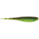 Rapala CrushCity Freeloader, 6 Pack, Green Pumpkin Chartreuse Pepper, 4-1/4in, CCFLD4GPCH