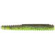 Rapala CrushCity Ned Belt, 10 Pack, Green Pumpkin Chartreuse Pepper, 3in, CCNBT3GPCH