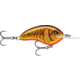 Rapala OG Deep Tiny 07 5/16 oz, 7' Depth, Two #5 Treble Hooks, Dark Brown Crawdad, OGT07DCW
