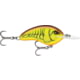 Rapala OG Deep Tiny 07 5/16 oz, 7' Depth, Two #5 Treble Hooks, Mossy Chartreuse Crawdad, OGT07MCC