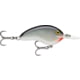 Rapala OG Deep Tiny 07, 5/16 oz, 7' Depth, Two #5 Treble Hooks Silver, OGT07S