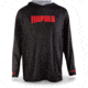 Rapala Performance Hood, Pattern Black Red, 3XL, RPH013XL