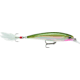 Rapala X-Rap Jerkbait, Suspending, Olive Green, 4in, 7/16oz, XR10OG