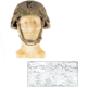 Raptor Tactical Army Combat Helmet Cover MK I for ACH/MICH 2000, Multicam Alpine, RT-ACHMKI-MCA