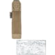 Raptor Tactical Athena - Antenna Relocation Pouch, Multicam Alpine, Small, AARP-AM-SM