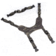 Raptor Tactical DWARF Chest Rig - Harness, Multicam Black, One Size, HR1-BM