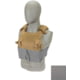 Raptor Tactical GHOST MK2 Plate Carrier, MOLLE/Velcro, Medium, Tactical Grey, RT-GHOST2-TG-M