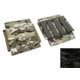 Raptor Tactical Side Plate Pockets, MOLLE/Velcro, 7x8 in, MultiCam Black, RT-SPP-MCB-8x7