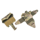 Raptor Tactical Skin Ammo M249 SAW NUTSACK Pouch, Soft, Multicam, 200, SKN249-MC-200