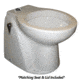Raritan Atlantes Freedom w/Vortex-Vac - Household Style - White - Freshwater Solenoid - Toilet Control - 12V 33763