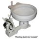 Raritan Fresh Head - Fresh Water Flush - Manual - Household Size - Left Hand Operation, 25H00L