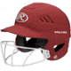 Rawlings Coolflo Highlighter Softball Helmet/Face Guard, Red 1007739