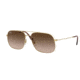 Ray-Ban ANDREA RB3595 Sunglasses 901313-59 - , Brown Gradient Dark Brown Lenses