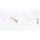 Ray-Ban Aviator Eyeglass Frames RX6049 2730-52 - Matte Gold Frame