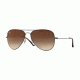 Ray-Ban AVIATOR FLAT METAL RB3513 Progressive Prescription Sunglasses RB3513-147-13-58 - Lens Diameter 58 mm, Frame Color Demi Gloss Sanblast Gunmetal