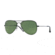Ray-Ban AVIATOR FLAT METAL RB3513 Progressive Prescription Sunglasses RB3513-153-71-58 - Lens Diameter 58 mm, Frame Color Demi Glos Black