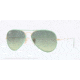 Ray-Ban AVIATOR FULL COLOR RB3025JM Sunglasses 001/3M-58 - Arista Frame, Green Gradient Green Lenses