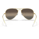 Ray-Ban Aviator Large Metal RB3025 Sunglasses, Legend Gold Frame, Silver/Grey Chromance Lens, Polarized, 62, RB3025-9196G3-62