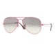 Ray-Ban Aviator Large Metal Prescription Sunglasses RB3025 RB3025-090-32-5514 - Lens Diameter: 55 mm, Frame Color: Metal Fuxia Matte