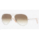 Ray-Ban Aviator Large Metal Prescription Sunglasses RB3025 RB3025-104-51-5814 - Lens Diameter: 58 mm, Frame Color: Metallic Beige Demi-Shiny