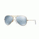 Ray-Ban Aviator Large Metal Prescription Sunglasses RB3025 RB3025-112-W3-58 - Lens Diameter 58 mm, Frame Color Matte Gold