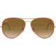 Ray-Ban Aviator RB3025JM Sunglasses 919651-62 - , Clear Gradient Brown Lenses