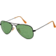 Ray-Ban Aviator Small Metal RB3044 Sunglasses with No-Line Progressive Rx Prescription Lenses RB3044-006-14-52 - Lens Diameter 52 mm, Lens Diameter 52 mm, Frame Color Matte Black