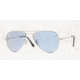 Ray-Ban Aviator Small Metal RB3044 Sunglasses with No-Line Progressive Rx Prescription Lenses RB3044-W3177-5214 - Lens Diameter 52 mm, Frame Color Silver