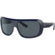 Ray-Ban Blair RB2196 Sunglasses, Blue Lenses, Blue, 61, RB2196-1321R5-61