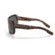 Ray-Ban Blair RB2196 Sunglasses, Dark Grey Lenses, Havana On Transparent Brown, 61, RB2196-1292B1-61