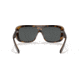 Ray-Ban Blair RB2196 Sunglasses, Dark Grey Lenses, Havana On Transparent Brown, 61, RB2196-1292B1-61