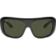 Ray-Ban Blair RB2196 Sunglasses, Green Lenses, Black, 61, RB2196-901-31-61
