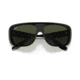 Ray-Ban Blair RB2196 Sunglasses, Green Lenses, Black, 61, RB2196-901-31-61