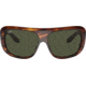 Ray-Ban Blair RB2196 Sunglasses, Green Lenses, Striped Havana, 61, RB2196-954-31-61
