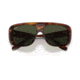 Ray-Ban Blair RB2196 Sunglasses, Green Lenses, Striped Havana, 61, RB2196-954-31-61