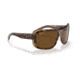 Ray-Ban Blair RB2196 Sunglasses, Polarized Brown Lenses, Havana On Transparent Brown, 61, RB2196-129257-61