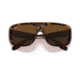 Ray-Ban Blair RB2196 Sunglasses, Polarized Brown Lenses, Havana On Transparent Brown, 61, RB2196-129257-61