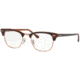 Ray-Ban Clubmaster Eyeglasses, 51mm, Top Havana On Brown, RX5154-5884-51-PRO