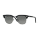 Ray-Ban CLUBMASTER FOLDING RB2176 Sunglasses 901SM8-51 - Matte Black Frame, Polar Grey Gradient Lenses
