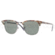 Ray-Ban Clubmaster Sunglasses RB3016 1069-4921 - Top Camo Green On Blue Crystal Green