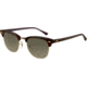 Ray-Ban Clubmaster Sunglasses RB3016 112871-4921 - Top Shiny Havana on Violet Frame, Crystal Gray Gradient Lenses