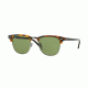 Ray-Ban Clubmaster Sunglasses RB3016 11594E-49 - Spotted Green Havana Frame, Green Lenses