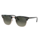 Ray-Ban Clubmaster Sunglasses RB3016 125571-49 - Spotted Grey/Green Frame, Grey Gradient Dark Lenses