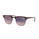 Ray-Ban Clubmaster Sunglasses RB3016 12753B-49 - , Pink Gradient Violet Lenses
