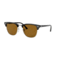 Ray-Ban Clubmaster Sunglasses RB3016 W3387-49 - , Brown Lenses