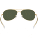 Ray-Ban Cockpit Sunglasses RB3362 001-5914 - Arista Frame / Crystal Green Lenses,